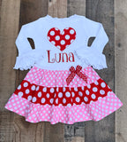 Personalized Valentines Day Dress