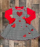 Valentines Day Red Heart Dress