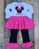 Minnie Mouse Birthday Girl Outfit 