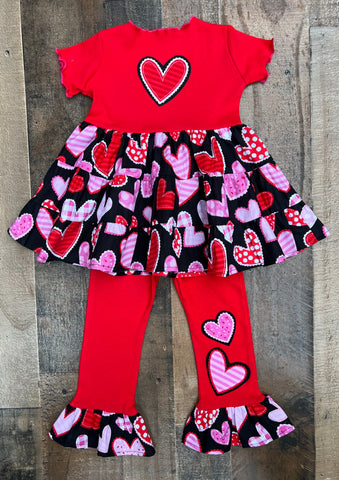 Valentines Day Hearts Outfit