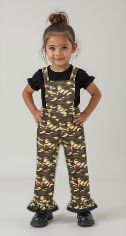 Camouflage Girl Outfit 