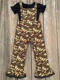 Camouflage Overalls Outfit 