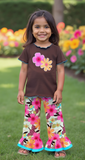 Hawaiian Tropical Hibiscus Outfit 
