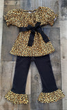 Leopard Print GIrl Outfit 