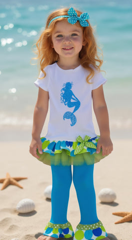 Mermaid Little Girl Outfit 