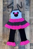 Minnie Mouse Girl Outfit 
