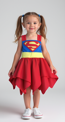 Supergirl Costume Dress