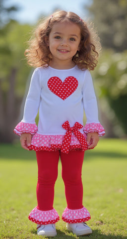 Valentines Day Girl Outfit 