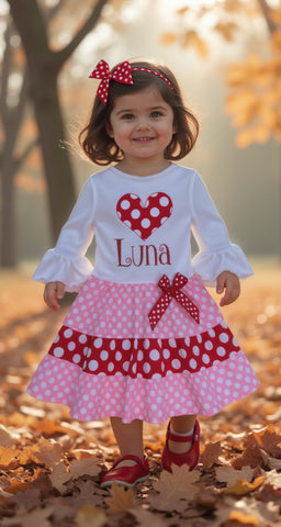 Personalized Valentines Day Dress