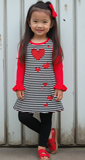 Valentines Day Red Heart Dress